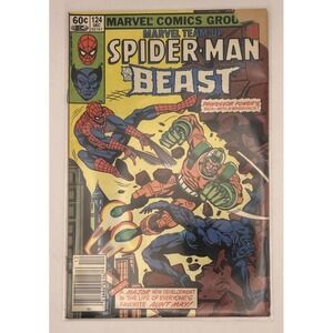 Marvel Team-Up #124 (1982)  Marvel Spider-Man Beast‎